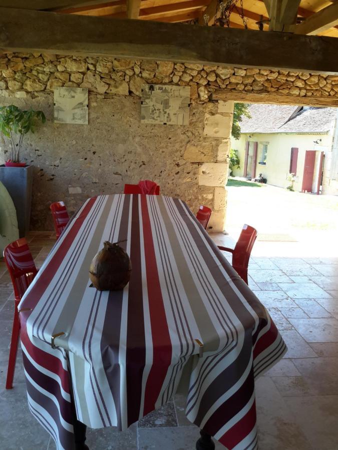 La Girafe Bleue Lunas (Dordogne) Exterior foto